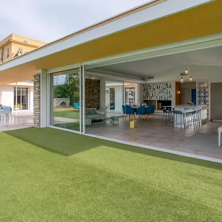 L30 Lemon Pool Ac 12 Guests Bbq Garden Sea View Villa *