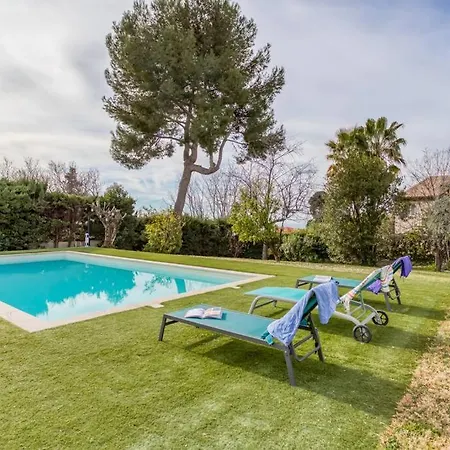L30 Lemon Pool Ac 12 Guests Bbq Garden Sea View *